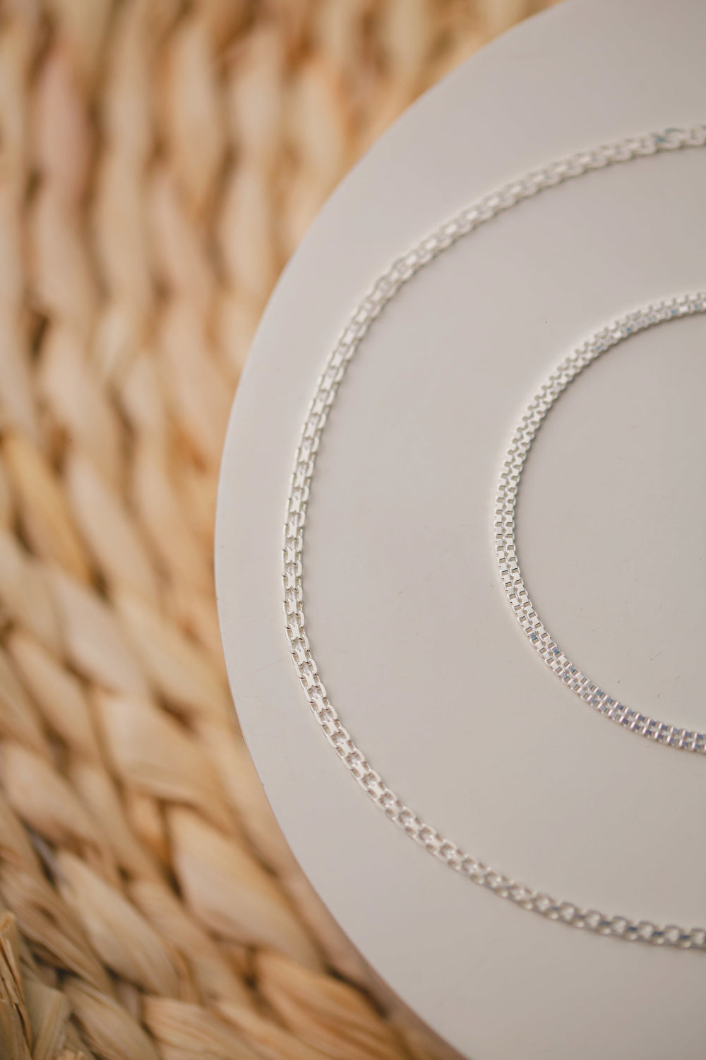 PULSEIRA DE PRATA VENEZIANA 2 FIOS