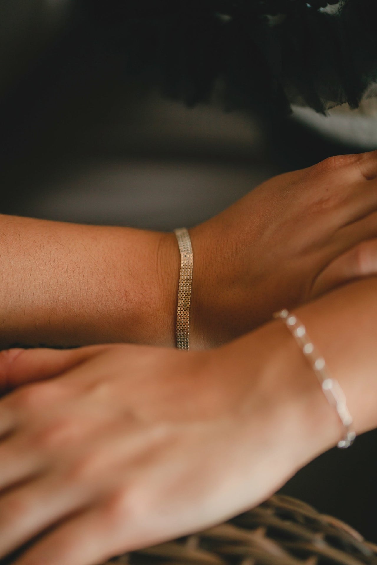 PULSEIRA DE PRATA VENEZIANA LARGA